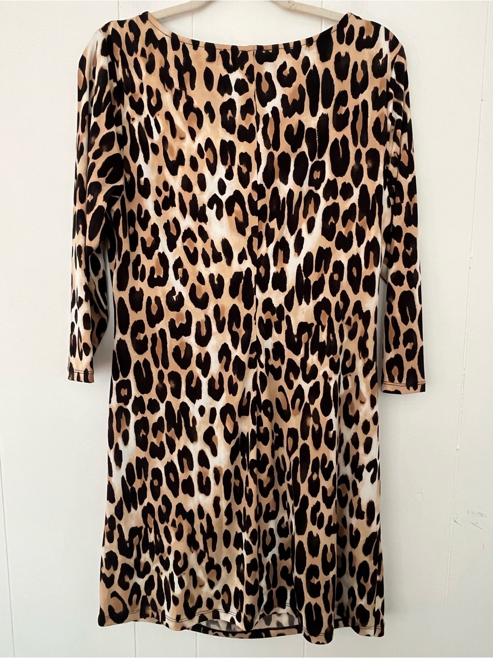 The Limited Animal Print Leopard Mini Dress Size Petite Large - Picture 11 of 16